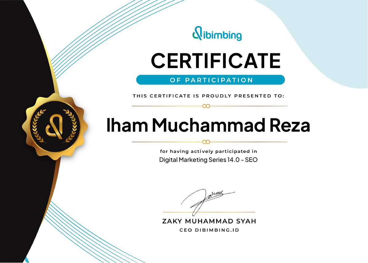 Digital Marketing Series 14.0 - SEO