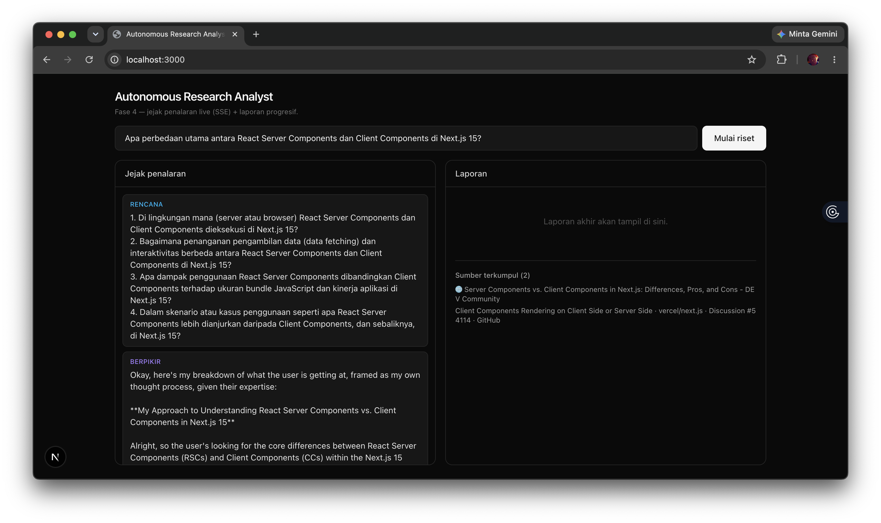 Autonomous Research Analyst